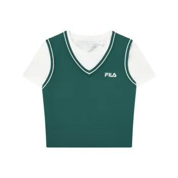 FILA T Shirt Women's 2 Pack Midsummer Green