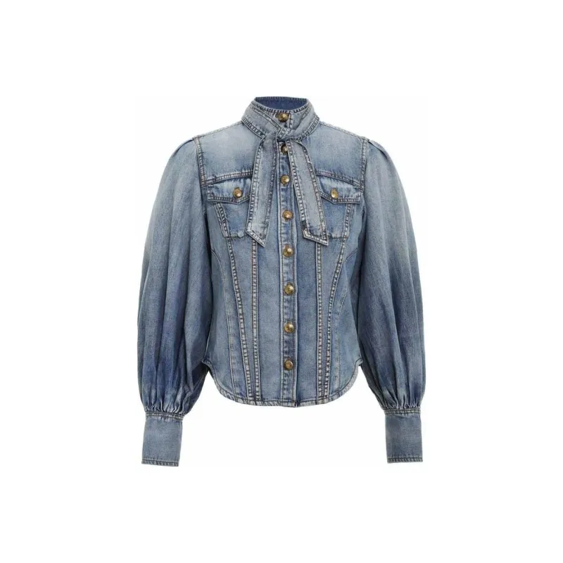 Zimmermann Shirts Women's Ocean Blue-0