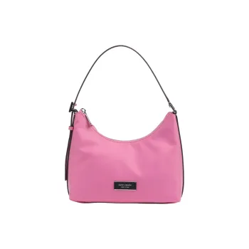 Kate Spade Nylon Handbag, Shoulder Bag Women's Fuchsia
