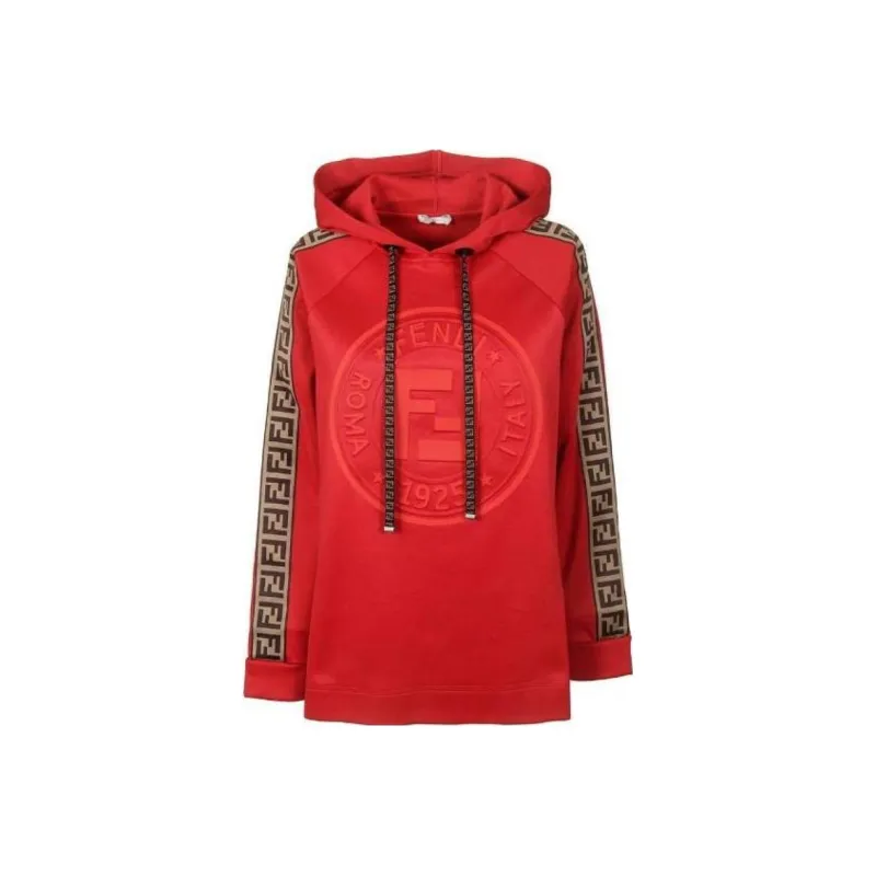 FENDI Sweatshirts Women's Red-0