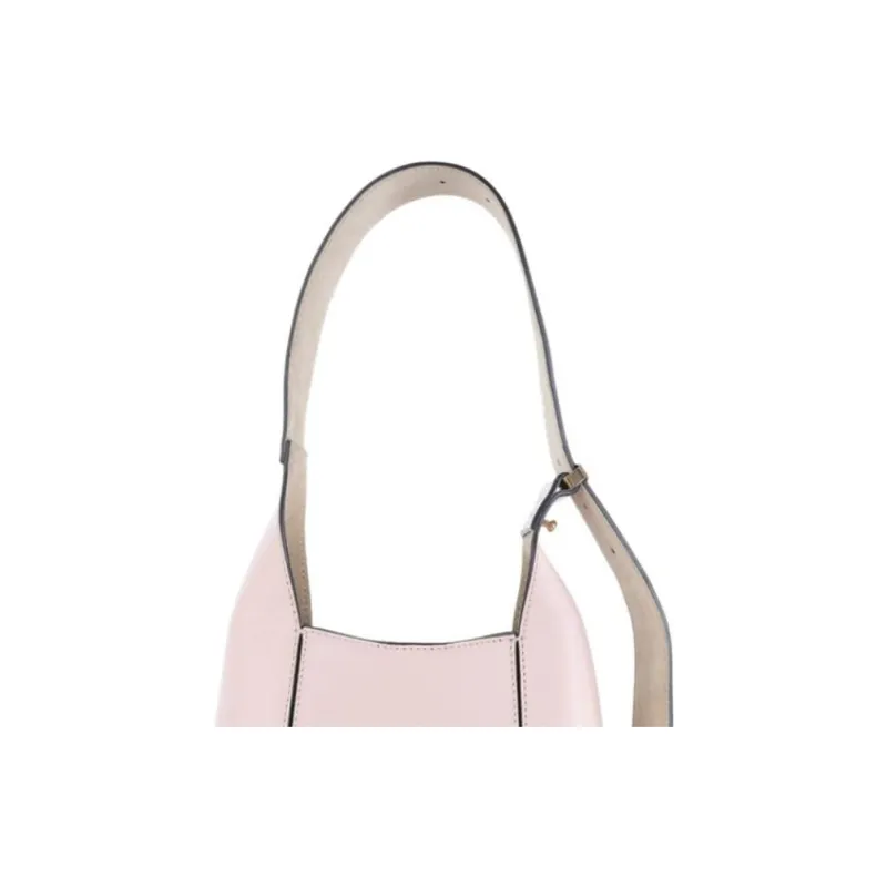 Jimmy Choo Logo Embossed Buckled Shoulder Bag-3