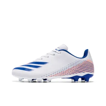 Binary Soccer Shoes Unisex Low Top Blue