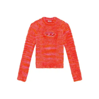DIESEL M Kyra Logo plaque Jumper