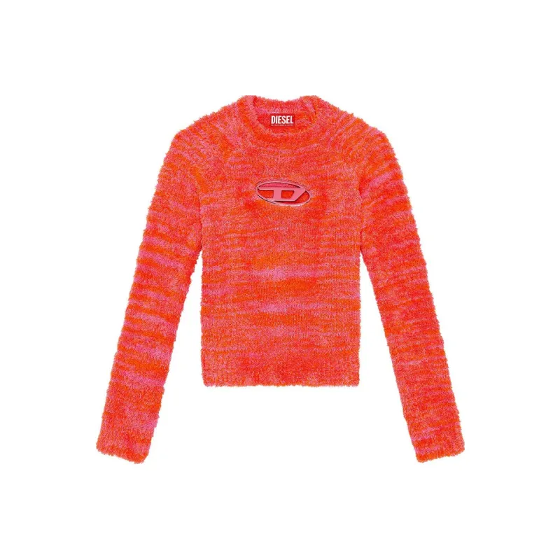 DIESEL M Kyra Logo plaque Jumper-0