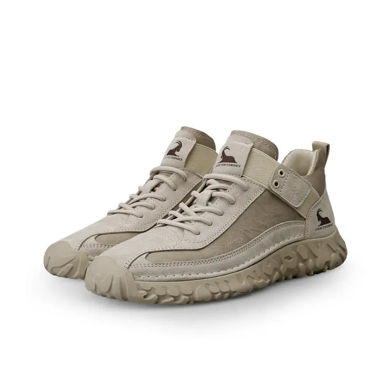 BECK Shock Absorbers With Slip Resistant And Abrasion Resistant Properties Mid Top Casual Shoes Unisex-8