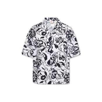 Levis Shirts Women's Black White Print