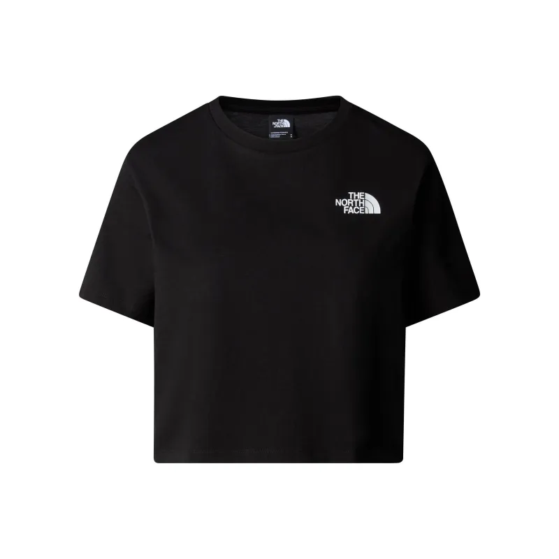 THE NORTH FACE Logo Printed Cropped T-Shirt-0