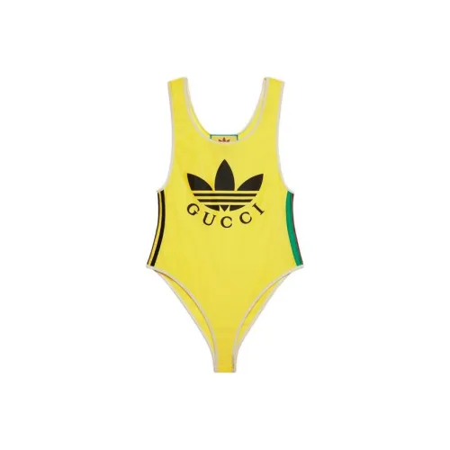 GUCCI X Adidas Swimsuit Yellow