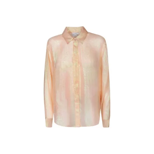 Forte Forte Iridescent Semi sheer Textured Shirt