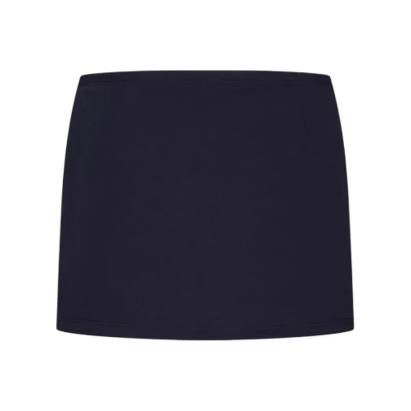 URBAN REVIVO Casual Short Skirts Women's Ink Blue-1