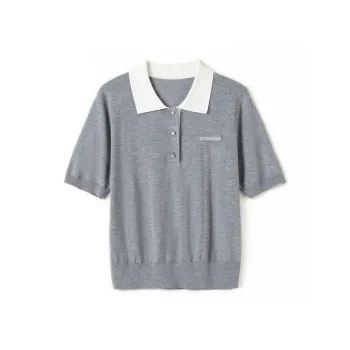 SNOWFORTE Polo Shirt Women's Gray