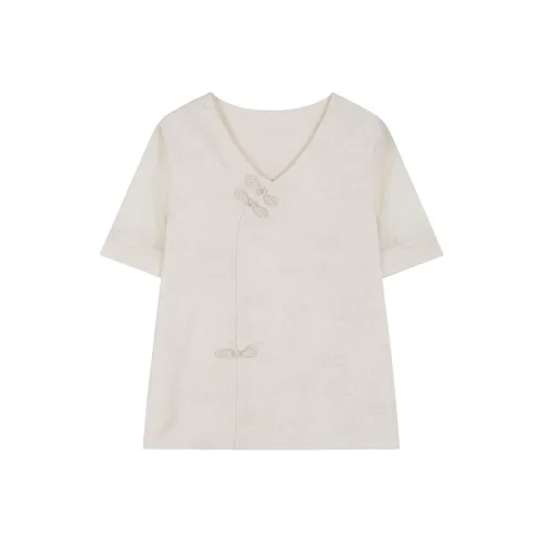IHIMI Shirts Women's Beige