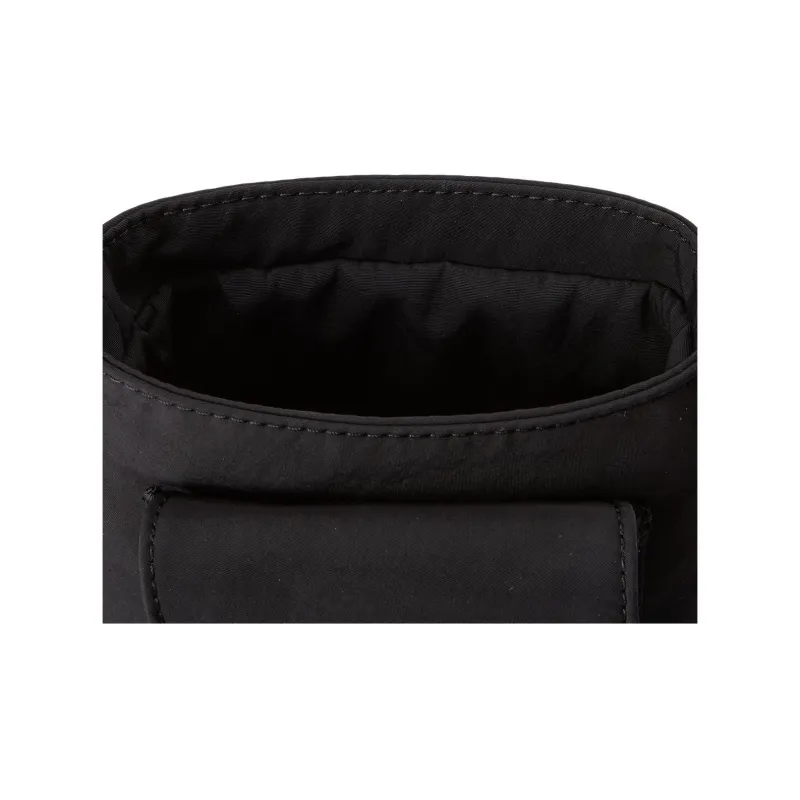 FILA FUSION Fabric Shoulder Bag, Crossbody Bag Unisex Black-4