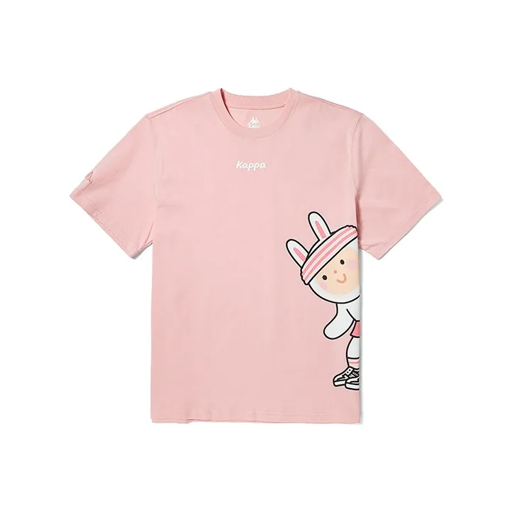Kappa Summer T-Shirt Women's Pretty Pink-0