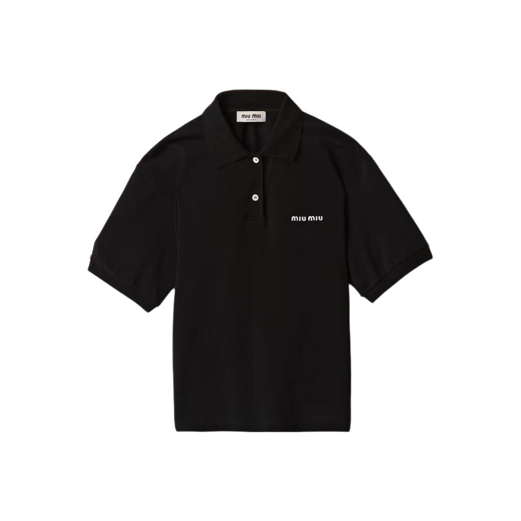 MIU MIU Polo Shirts Apparel on Sale & Authentic - POIZON MIU MIU Polo Shirts Apparel on Sale & Authentic - POIZON