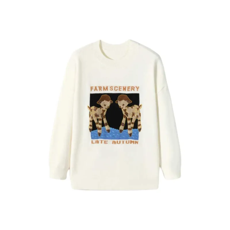 EICHITOO Knitwear Women's Ecru-0