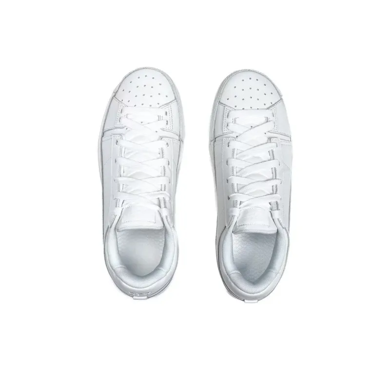 Serious Player Only Low Top Basketball Shoes Men's White-2