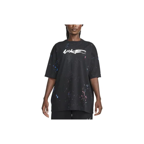 Nike X Futura Women's Breaking Oversized T shirt Asia Sizing Black