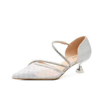 DAPHNE High Heels Women's Silver/Champagne