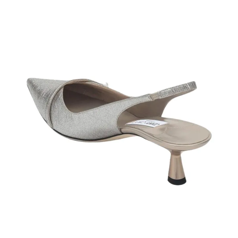 Jimmy Choo Slim Heel High Heels 4.5cm Women's Gray-3
