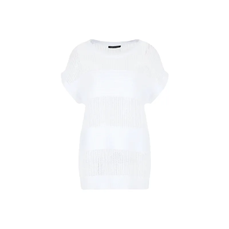 ARMANI EXCHANGEAE Regular T Shirt Women's White-0