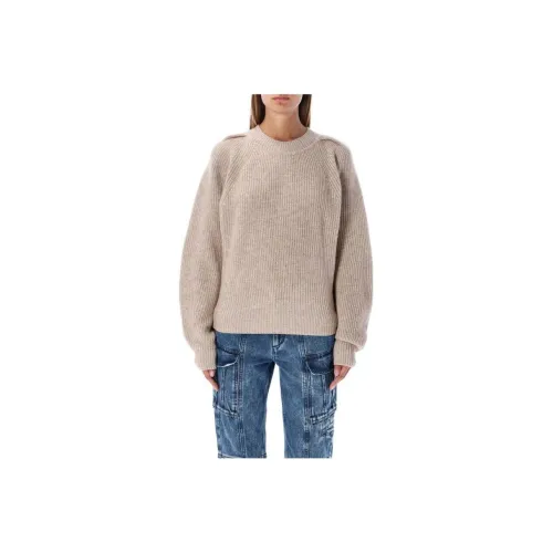 ISABEL MARANT FW22 Sweater Women's Beige Yellow