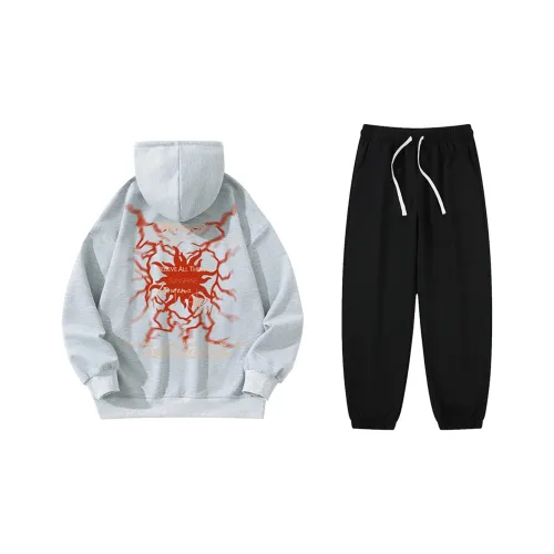 WARRIOR Sweatshirt Sets Unisex