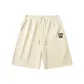 [Quick-Dry & High Elasticity]Light Beige (Tf Texture Facial Design Pants Logo)