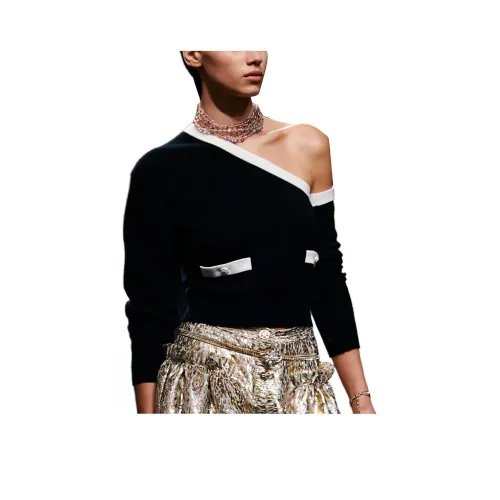 CHANEL Knitwear Women's Black