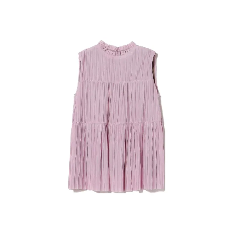 Beams T Shirts Women's Light Pink-0