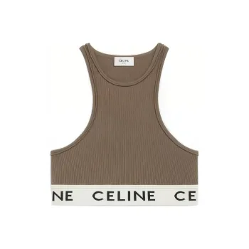 CELINE FW22 Camisole Women's Brown