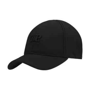 C.P.Company Polyester Baseball Caps Men's Black