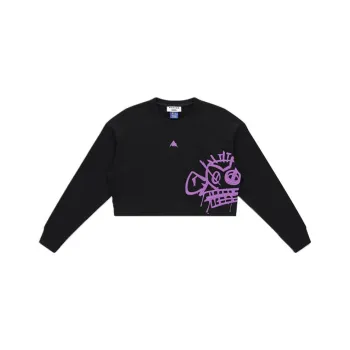BURTON X LOL Co brand Sweatshirt Women's Black