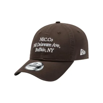 New Era Cotton Baseball Caps Unisex Chocolate