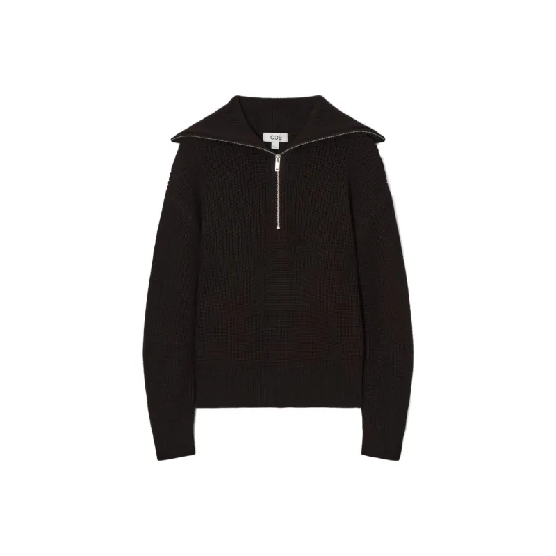 COS Knitwear Women's Dark Brown-0