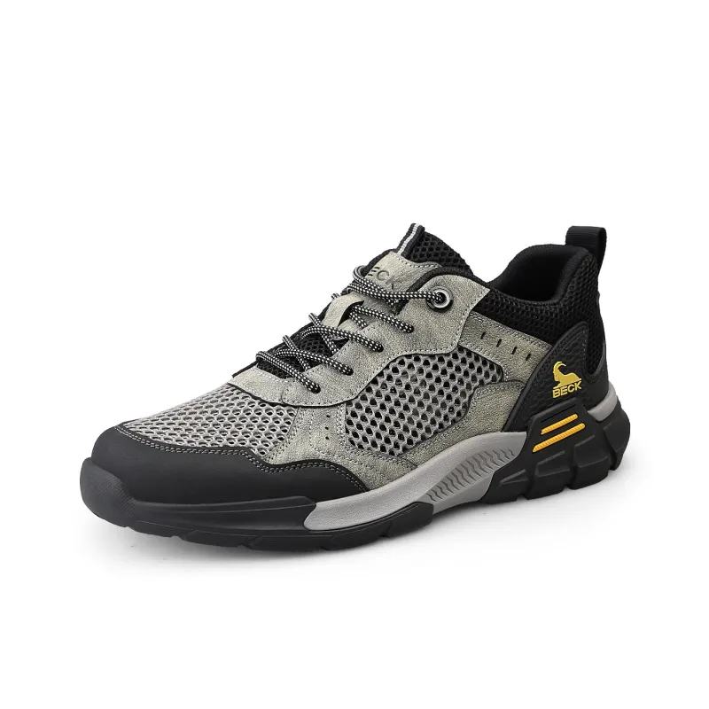 BECK Pioneer Collection Cushioning, Slip Resistant, And Abrasion Resistant Low Top Hiking Shoes Men's-8