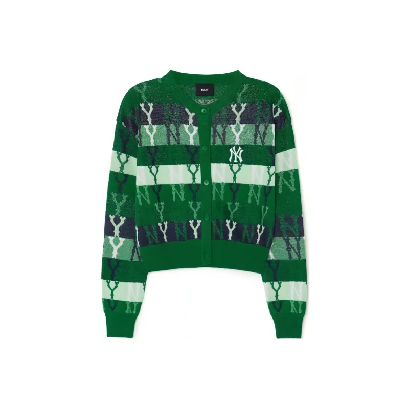 MLB New York Yankees Knitwear Women's Green-0