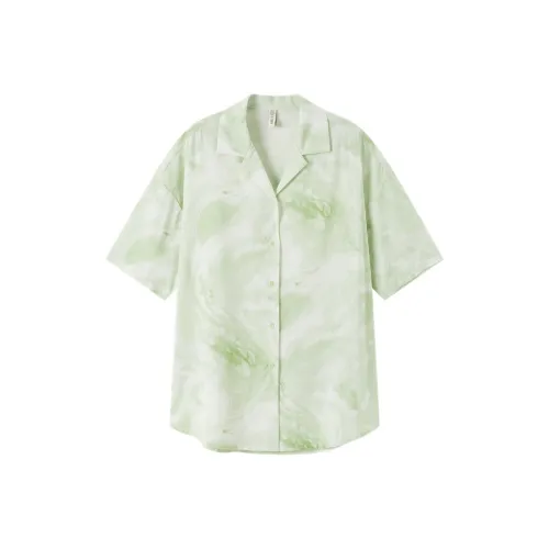 SEM/R Shirts Women's Green 01309