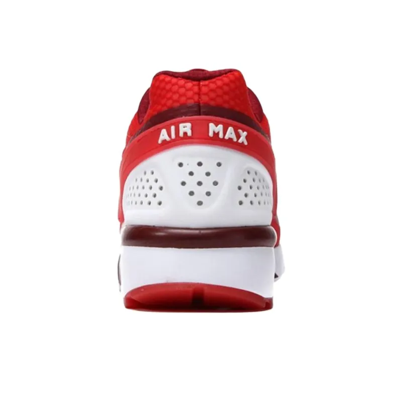 Nike Air Max BW Anti Slip Wear Resistant Low Top Casual Shoes Men's Red-3