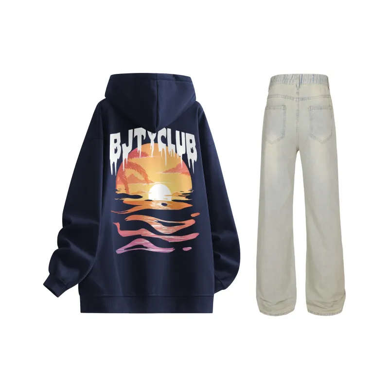 BJTY Sweatshirt Sets Unisex-20