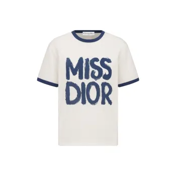 DIOR T-Shirts Women's Blue