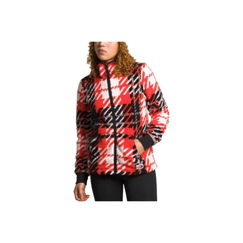 THE NORTH FACE Cabin Fleece Full-Zip Jacket Jackets Coats Women's Red