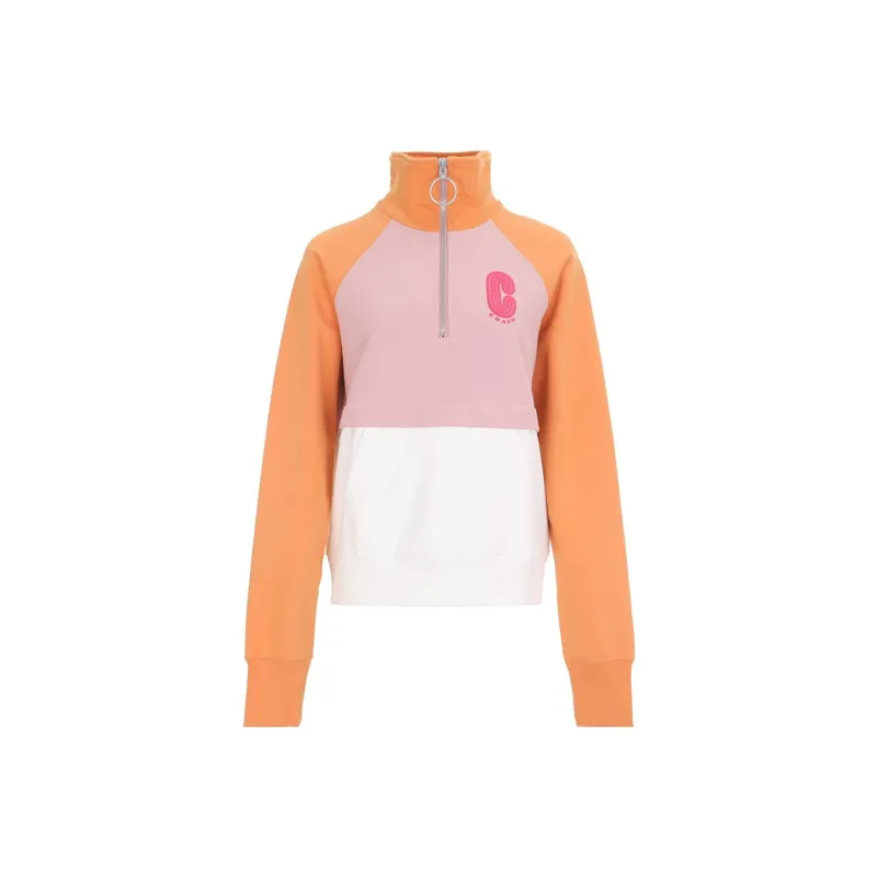 COACH FW22 Sweatshirt Women's Orange-0