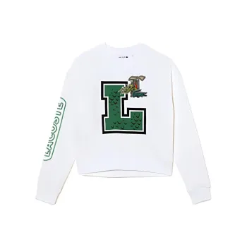 LACOSTE Sweatshirt Women's White