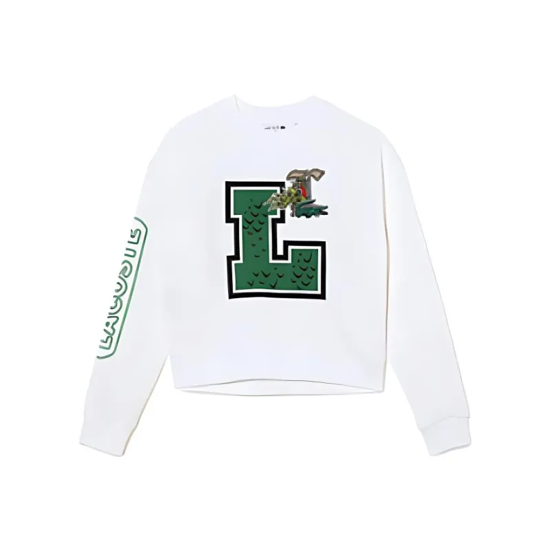 LACOSTE Sweatshirt Women's White-0