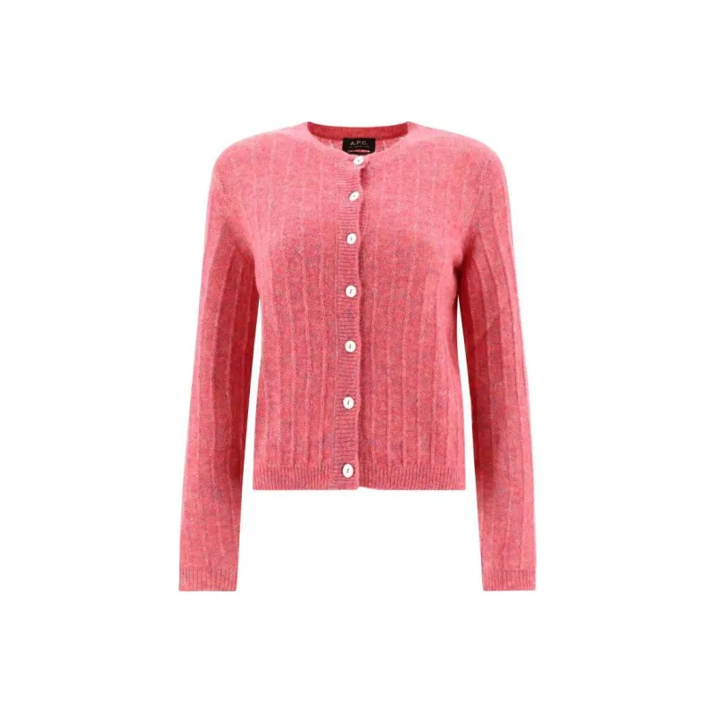 A.P.C Milena Knitted Cardigan-0