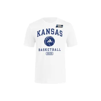 Adidas Free Shipping With AdiClub Kansas March Madness Basketball Shirt