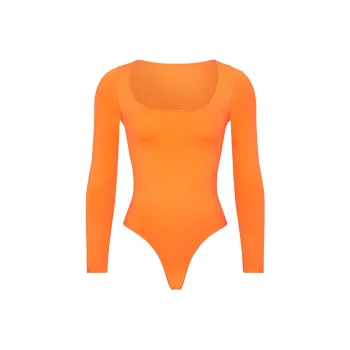 Skims Bodysuits Women's Neon Orange