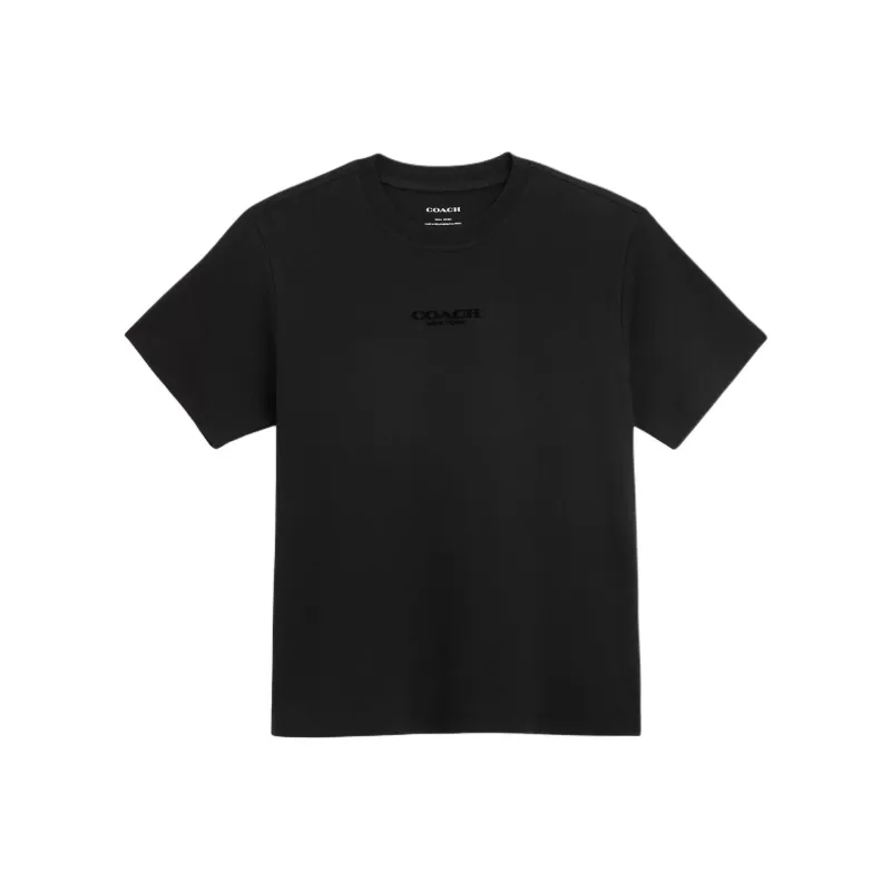 COACH T Shirts Women's Black-0