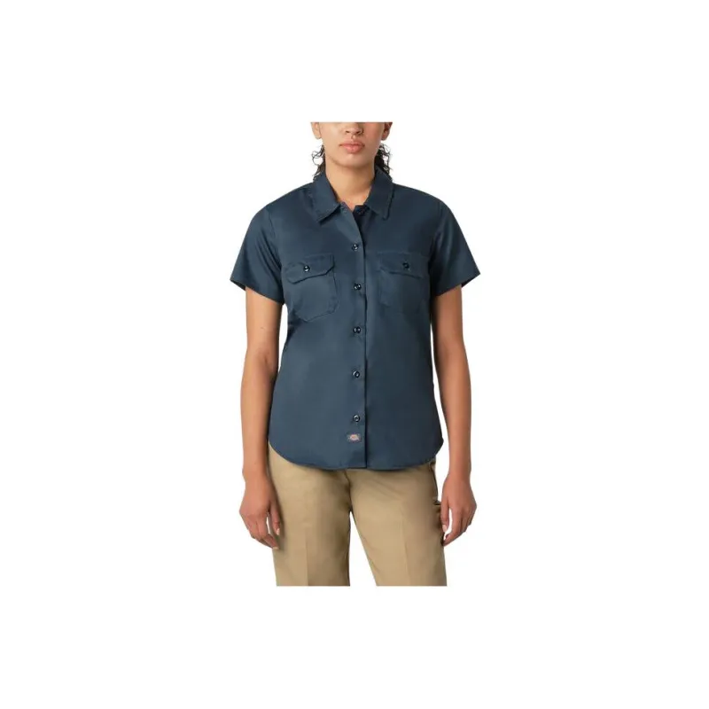 Dickies Shirts Women's Air Force Blue-0